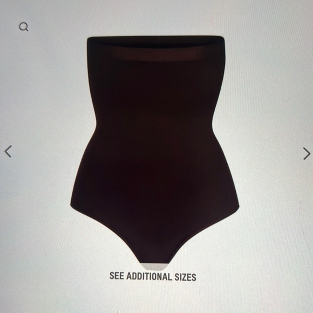 Skims Barely There High Waist Thong - Picture 3 of 7